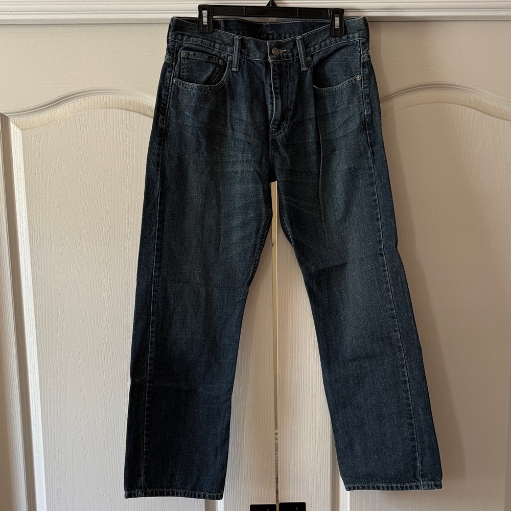 Levi's Dark Blue Straight Men's Jeans